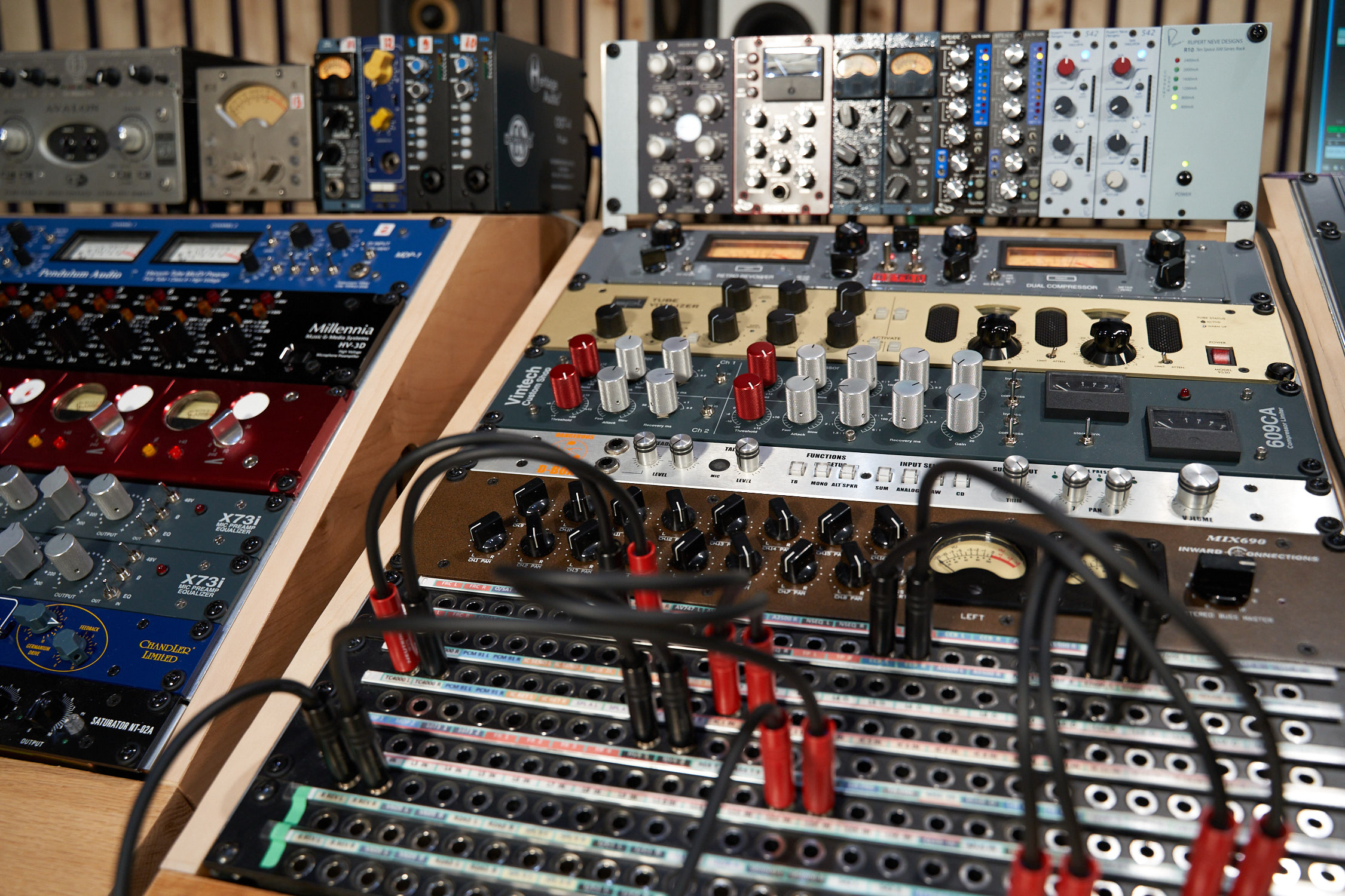 Fandango Recording mixing rack 2