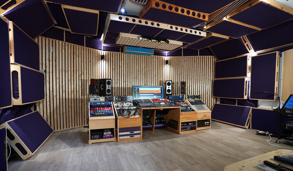 The control room is the brain and heart of the studio.