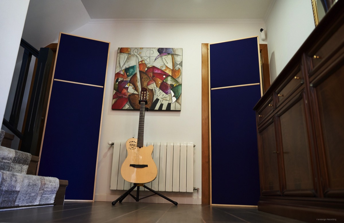 A very live space for recording.