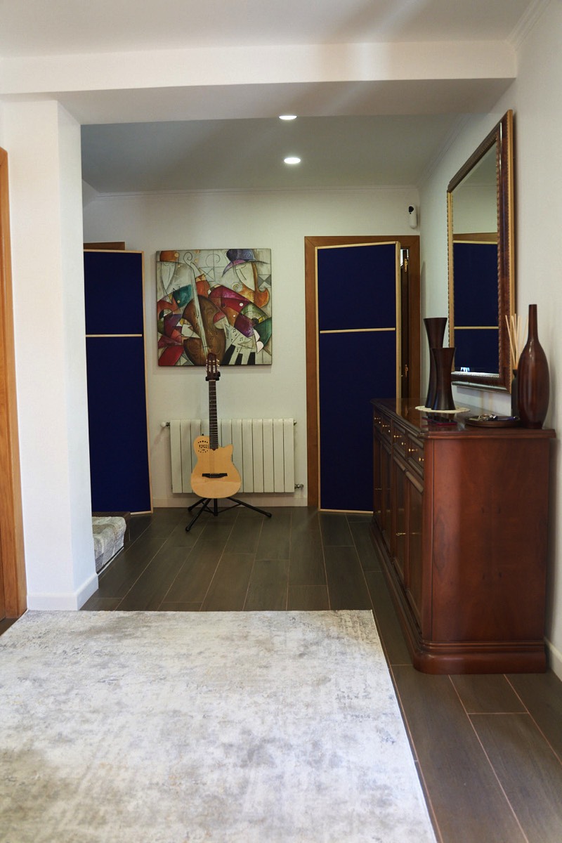 Recording area with a lot of flexibility.